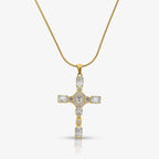 Gem Up Cross Necklace