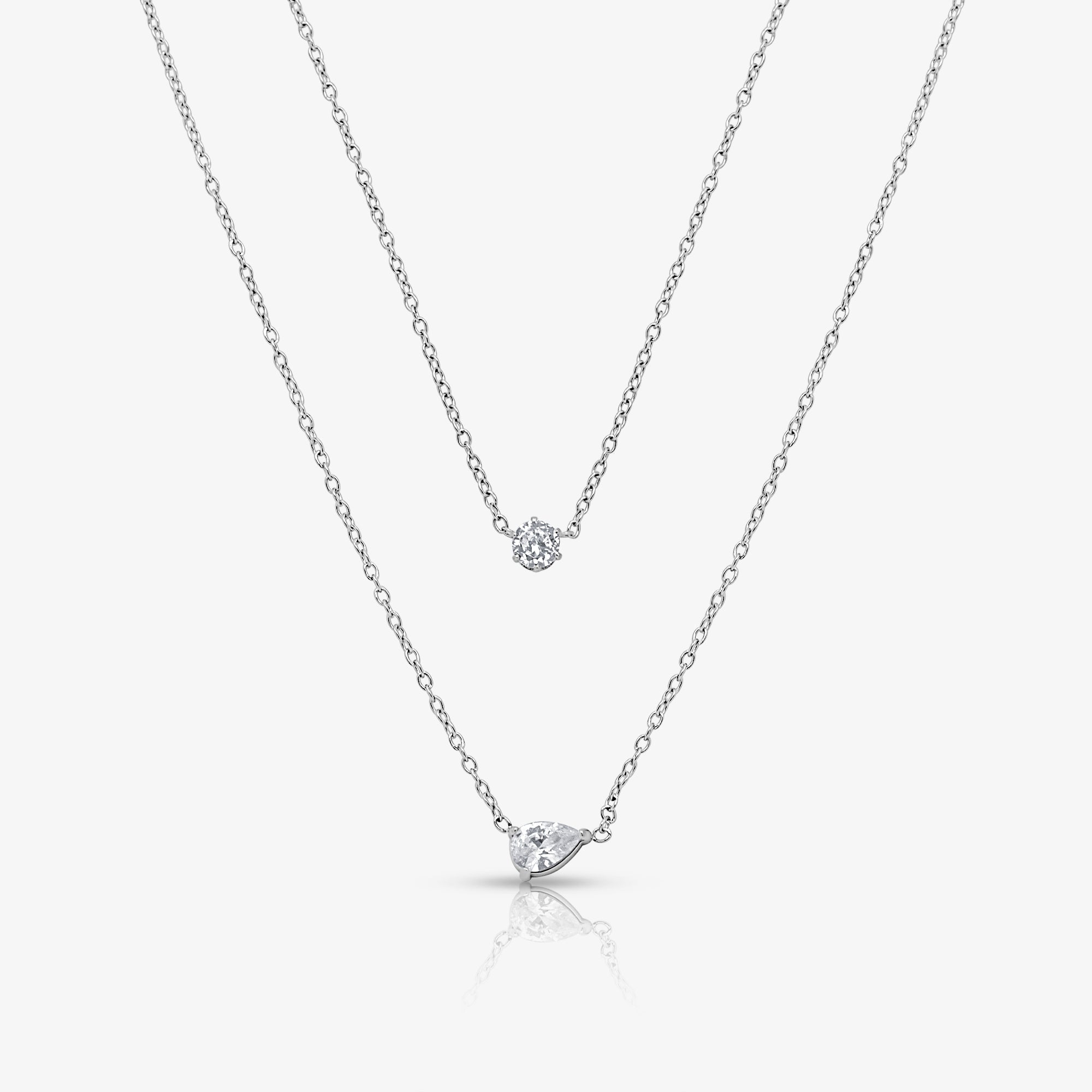 Whisper Shine Necklace 2 Piece Set