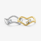 Shimmer Wave Ring
