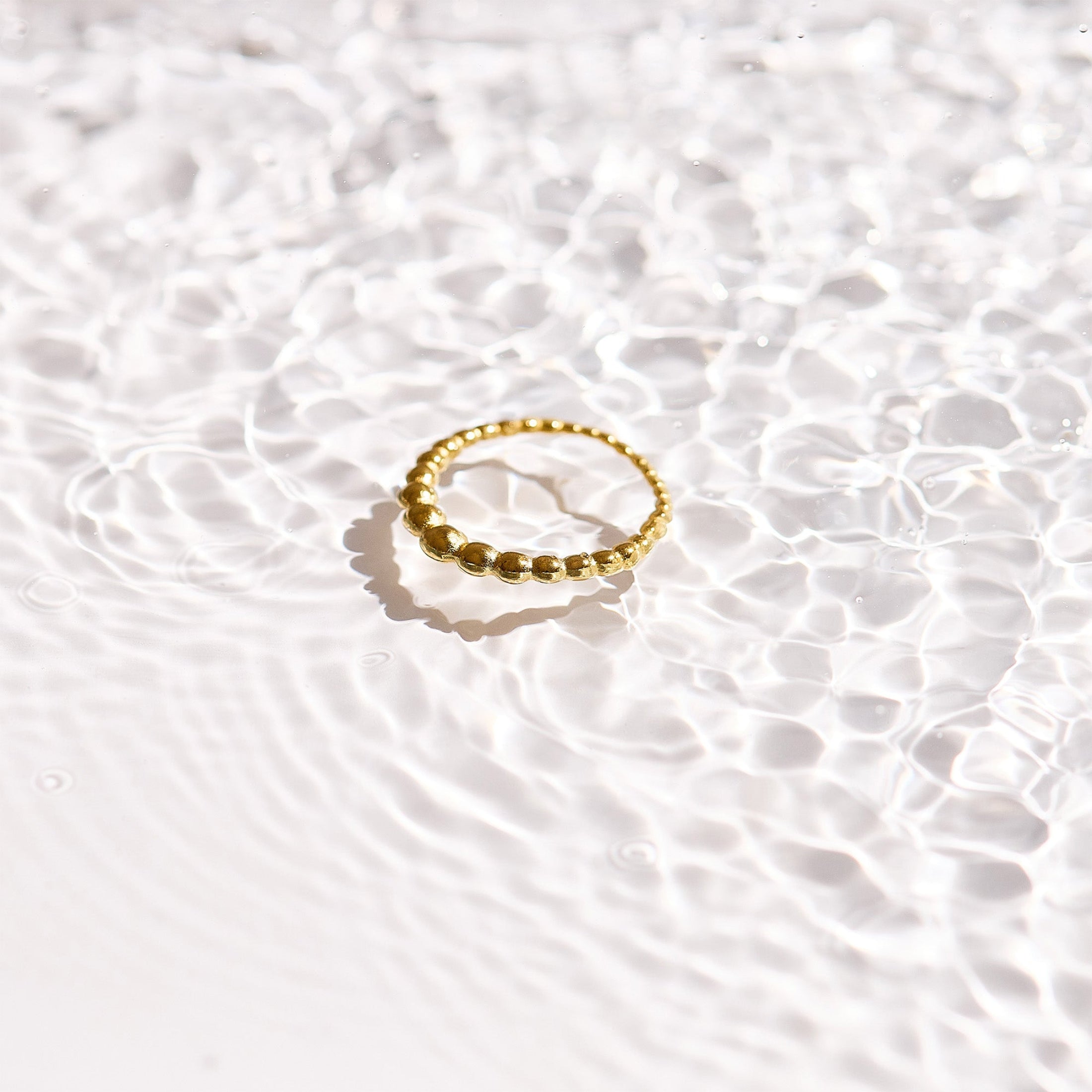 Beaded Band Ring
