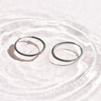 Thin Evryday Hoop Earrings
