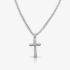 Pure and Simple Cross Necklace - EVRYJEWELS