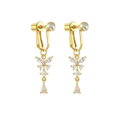 Butterfly Dreams Clip-On Earrings - EVRYJEWELS
