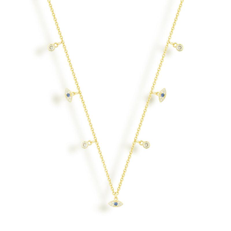 Celestial Eye Necklace - EVRYJEWELS