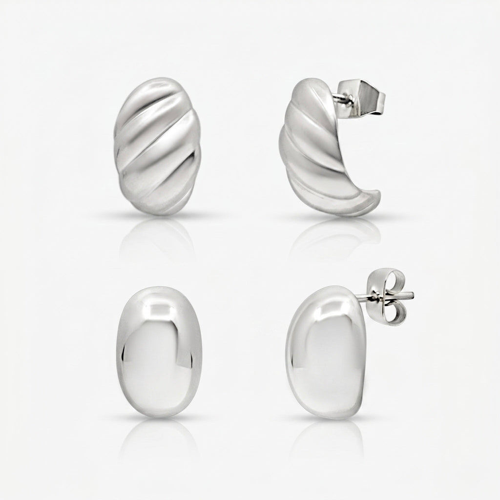 Chicago 2-Piece Earring Set - EVRYJEWELS