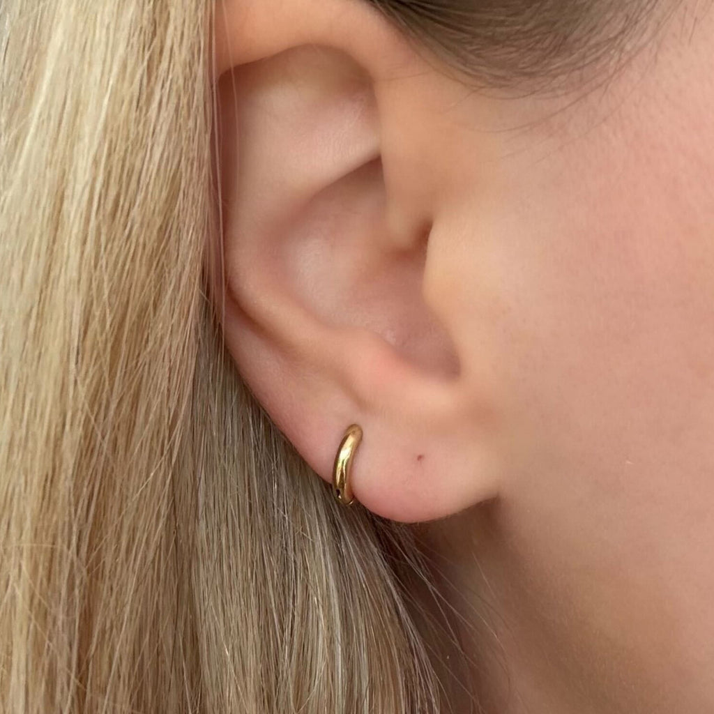 Cutie Thin Hoop Earrings - EVRYJEWELS