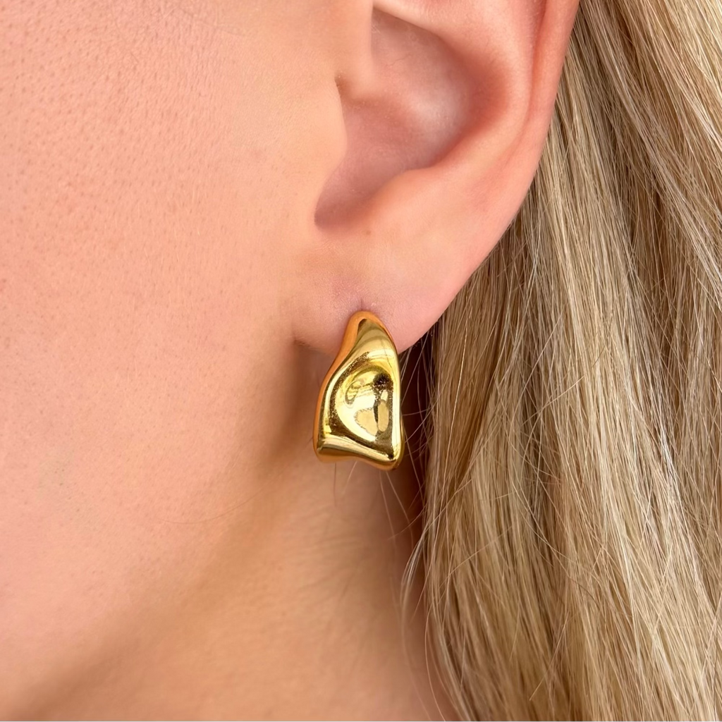 Liquid Dreams Hoop Earrings - EVRYJEWELS