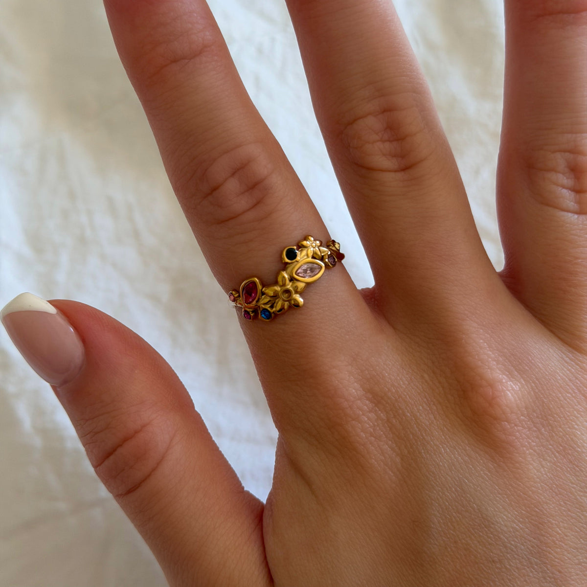 Prism Petal Ring