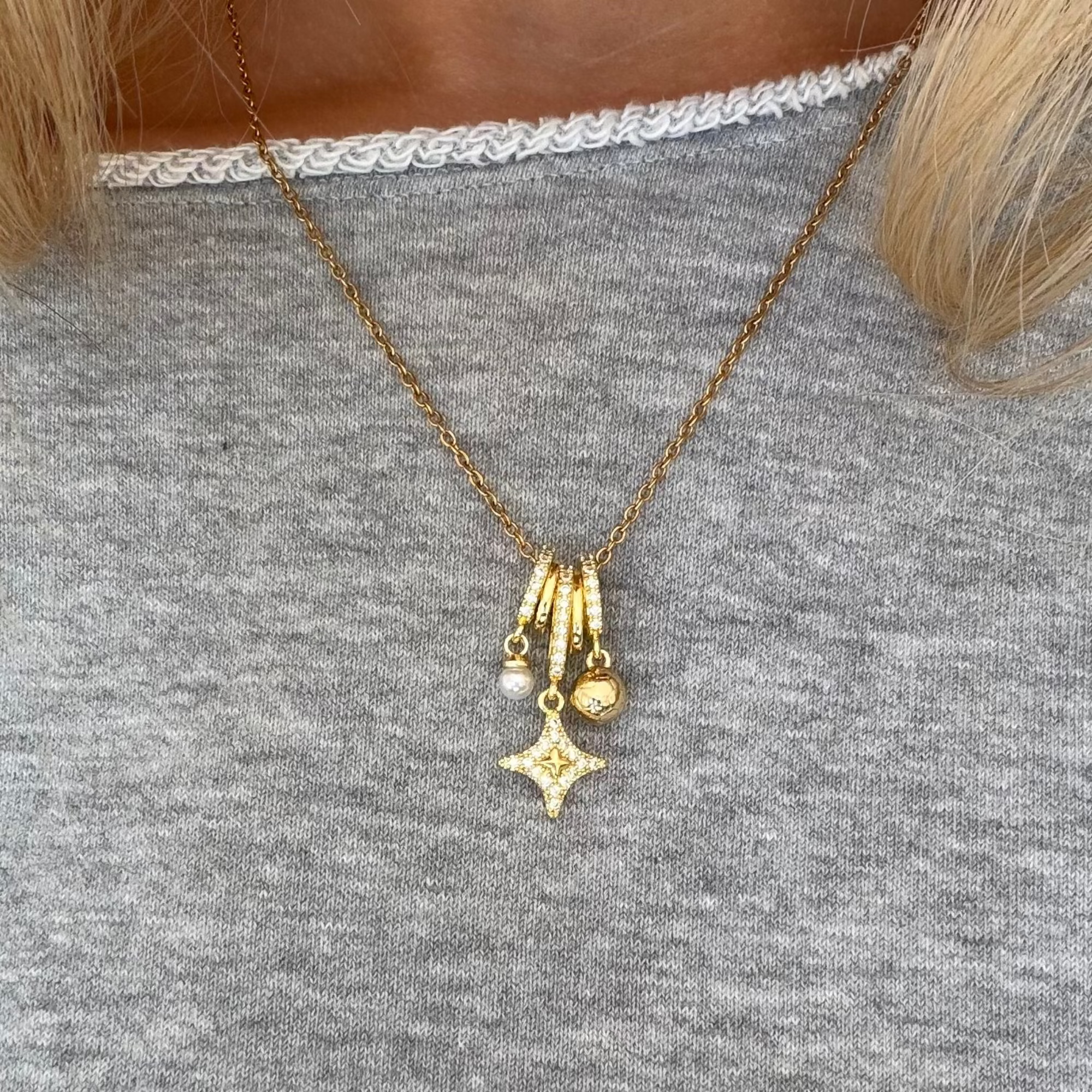 Evry FC Soccer Charm Necklace