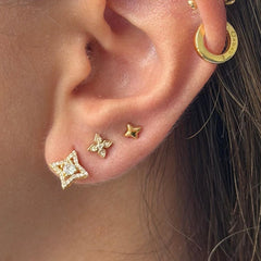 Glitter Pop Stud Earrings Pack - EVRYJEWELS