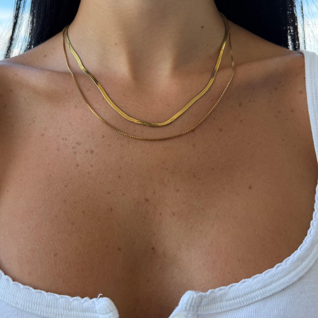 Golden Girl 2 Piece Necklace