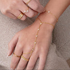 Viral Hand Chains: Anti Tarnish Waterproof