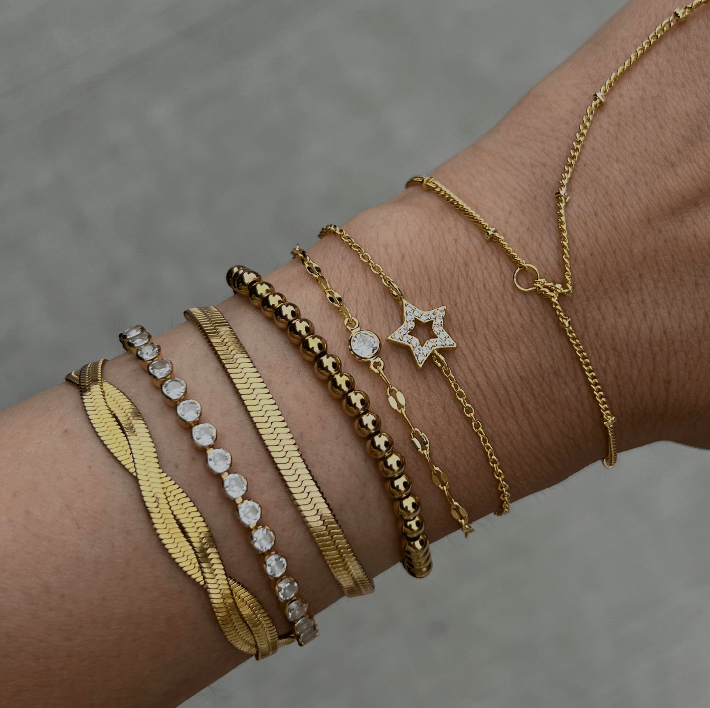 Rich Girl Tennis Bracelet