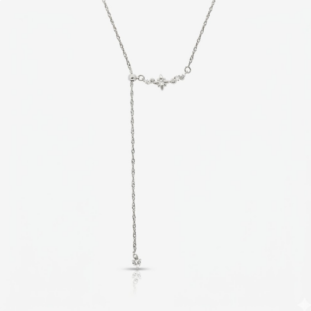 Celestial Lariat Necklace - EVRYJEWELS