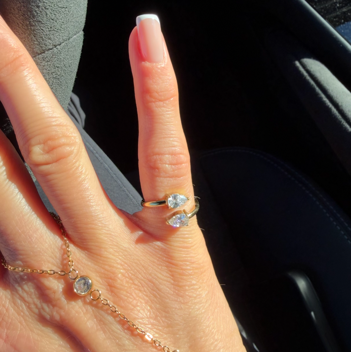 Martini Pinky Ring