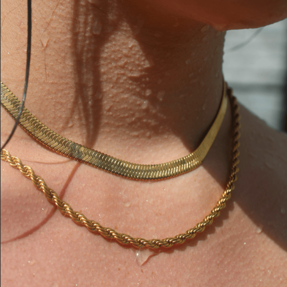 Shining Snake Choker Necklace 3.0