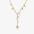 Wish Upon a Charm Lariat Necklace