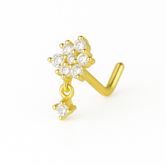 Glow Bloom Nose Ring