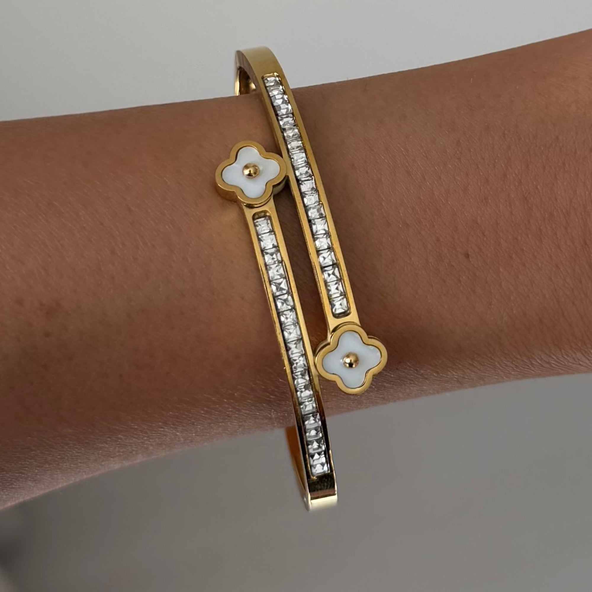 Lucky Row Bangle