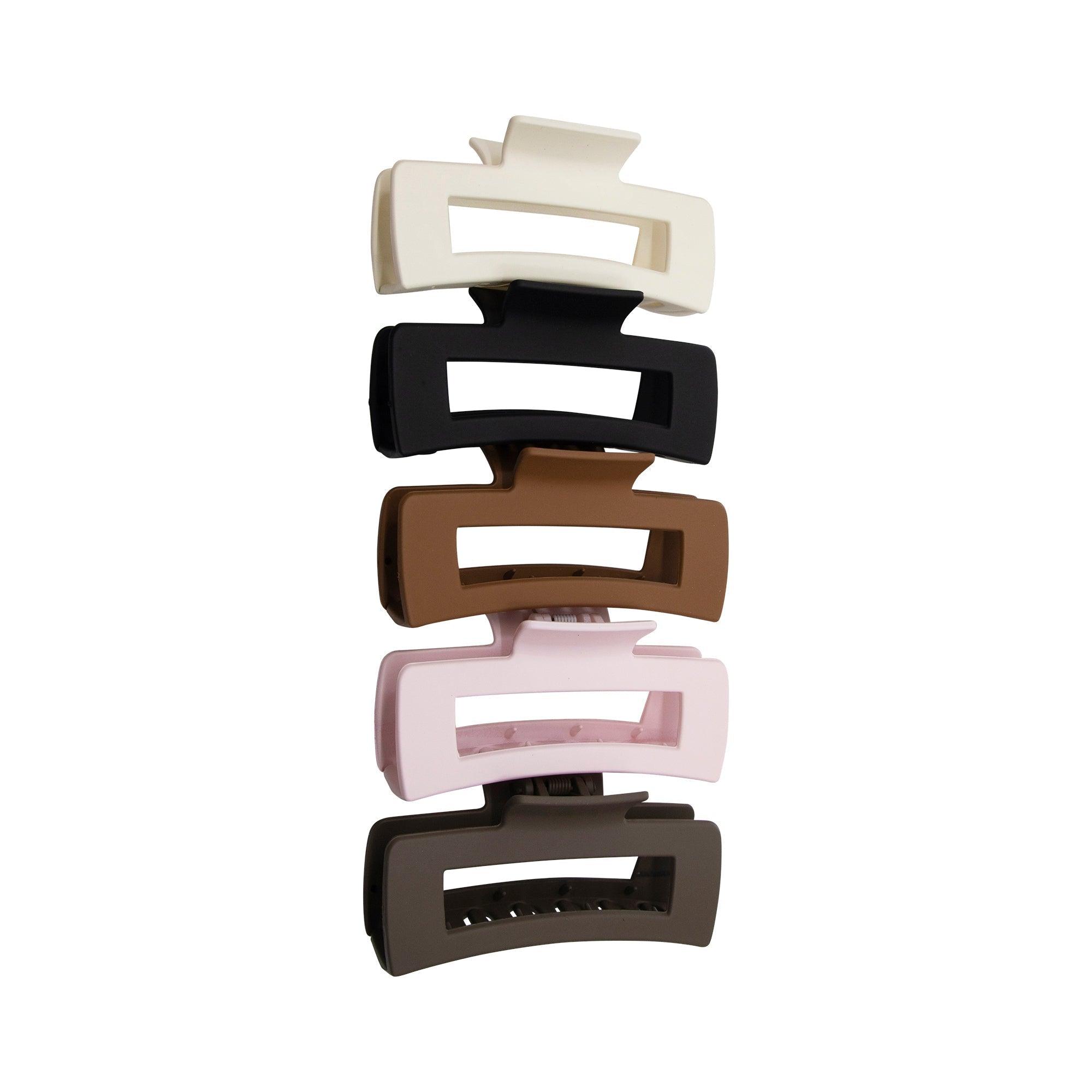 Muted Muse Claw Clips - 15-Pack