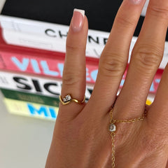 Shimmer Wave Ring - EVRYJEWELS