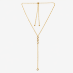Touch of Glow Lariat Necklace